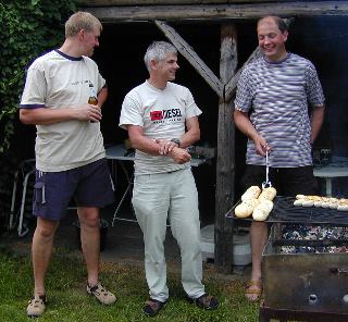 Dieter, Hans-Hermann und Norbert